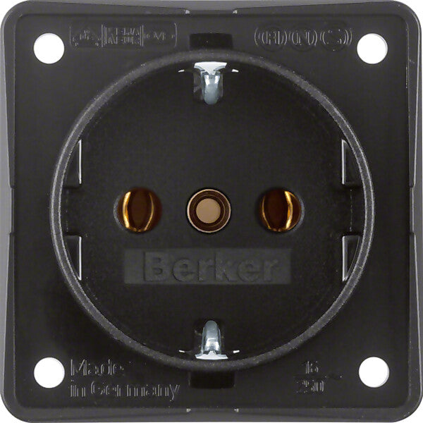 Hager/Berk Steckdose sw MOBIL R 9418505